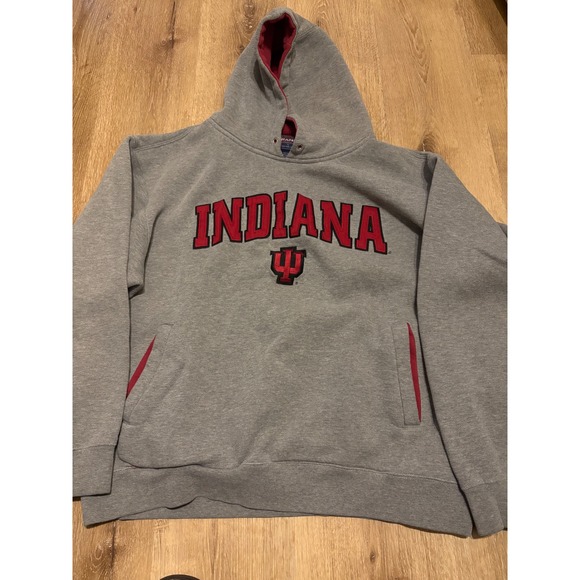 Champs Indiana Hoosiers Hoodie Pullover Sweatshirt‎ NCAA College XL VTG - Picture 1 of 6
